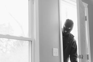 How do you burglar proof a front door?